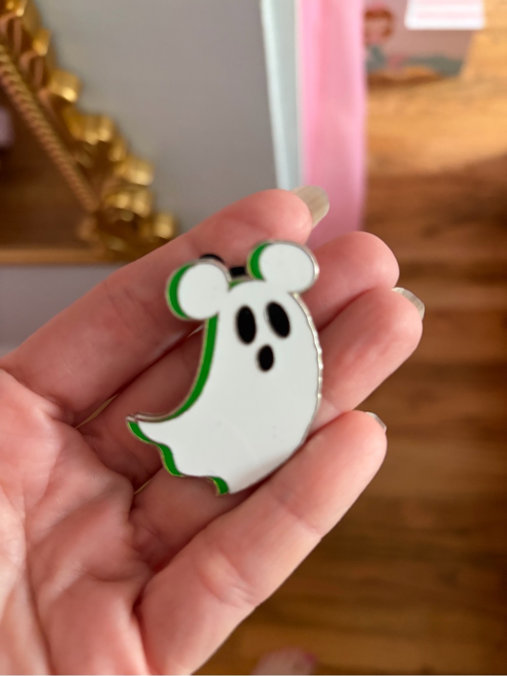 Disney Mickey ghost trading pin